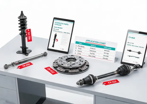 Automotive sourcing teams reviewing suspension and driveline applications
